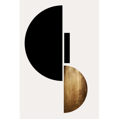Plagát, Obraz - Shape No.3, Kubistika, 26.7 × 40 cm