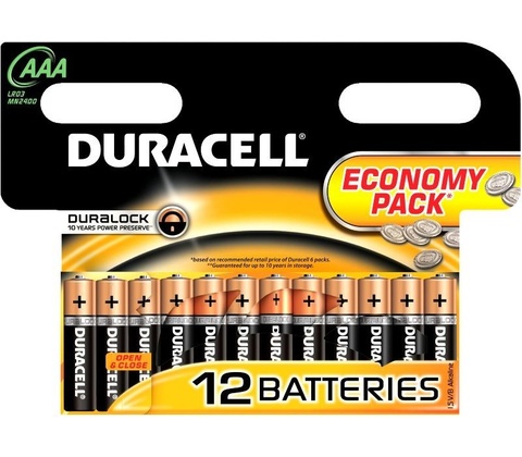Duracell Basic AAA 12ks 10PP100006