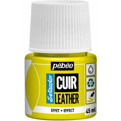 Pebeo Setacolor effect farba na kožu 45 ml fluorescenčná žltá