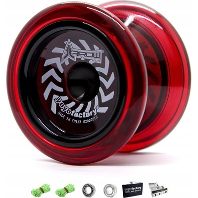Yoyofactory Arrow yoyo Červená – Zboží Mobilmania