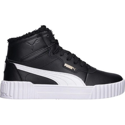 Puma CARINA 3.0 Mid Wintr Jr dětské zimní tenisky, černá