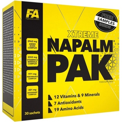 FA Nutrition Xtreme Napalm PAK, 30 Sachet