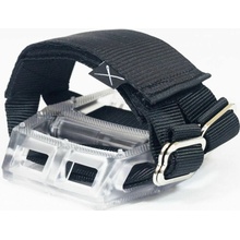 Restrap Cyklistické klipsy Horizontal Pedal Straps RS HRZ STD BLK