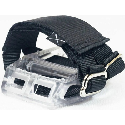 Restrap Cyklistické klipsy Horizontal Pedal Straps RS HRZ STD BLK