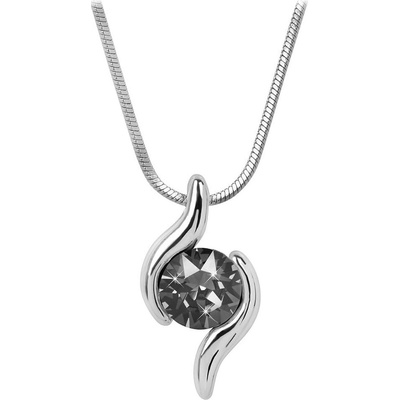 JSB se Swarovski Elements stříbrnošedá vlnka silver night 15151