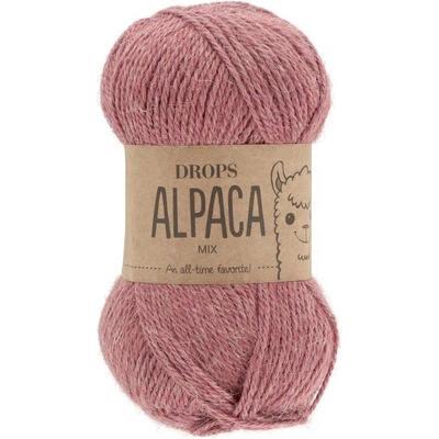 Drops Alpaca MIX 9024 tmavě starorůžová