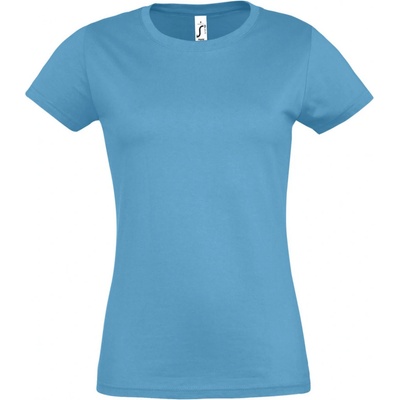 SOĽS Imperial Dámske triko s krátkym rukávom SL11502 Aqua