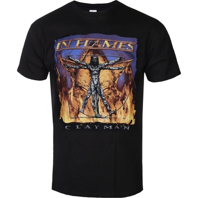 NNM Мъжка тениска In Flames - Clayman Cover B2B - Black - 51723500