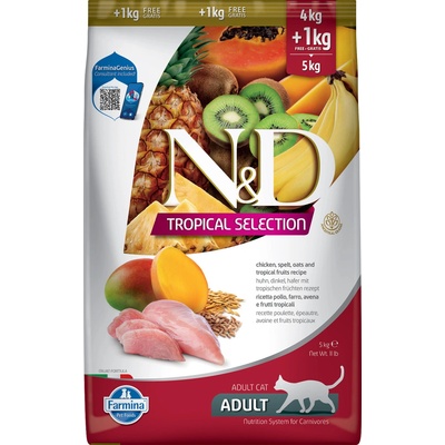 N&D TROPICAL SELECTION CAT Adult Chicken 5 kg