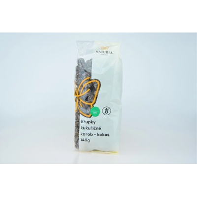 Natural Jihlava křupky kukuřičné karobové s kokosem 150 g