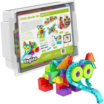 Engino QBOIDZ slon s 10 bonusovými modely