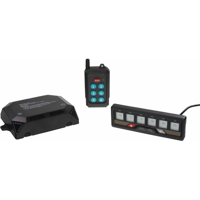 Dálkově ovládaný spínač 12/24V, 6-kanálový, 60A, Bluetooth + d.o.