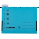 Elba Suspension briefcase A4 Chic with plated bacons, blue (EB1017)
