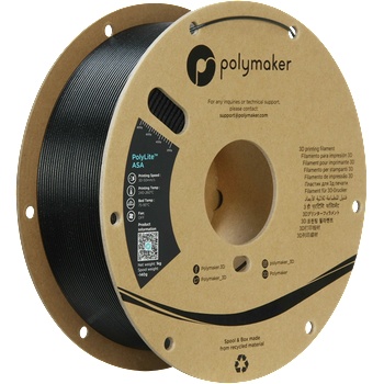 Polymaker PolyLite ASA Galaxy Black - 1, 75 mm / 1000 g (PF01048)