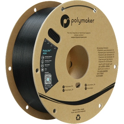 Polymaker PolyLite ASA Galaxy Black - 1, 75 mm / 1000 g (PF01048)