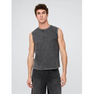 GAP Памучен потник GAP GAP | Cheren | МЪЖЕ | XL