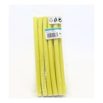 Papiloty hladké guma 10mm/180mm 10ks