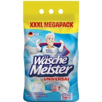 WascheMeister UNI Washing Powder 10,5 kg 140 Pd