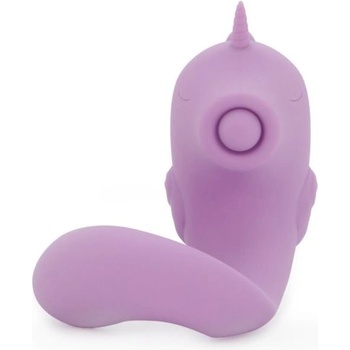 Ünihörn C Horse вибратор със стимулиране на клитора Marina Lilac 16 см