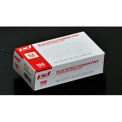 Profod PD-NT-PWF / Nitrilové nepudrované rukavice, 100 ks v balení M (prof_PD-NT-PWF/M)