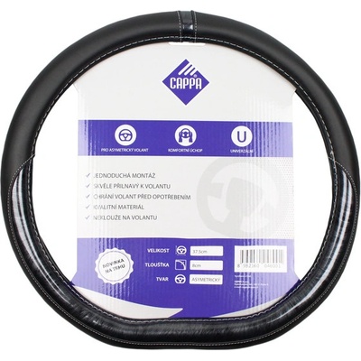 Cappa Potah volantu Cappa SQUARE SHAPE 37,5cm černý