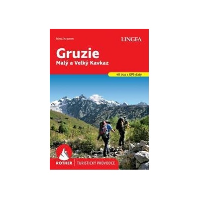 Gruzie - turistický průvodce Rother - autor neuvedený