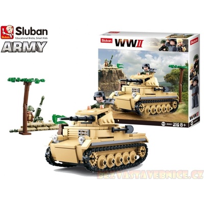 Sluban B0691 Německý tank Panzer II