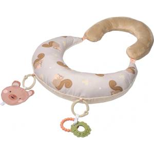 Taf Toys Ергономична възглавница за игра по корем 2 в 1 Taf Toys - Tummy Time First (TT13805)