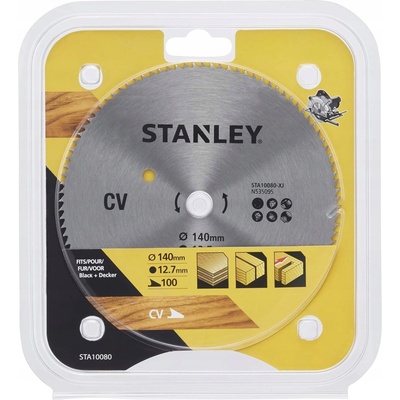 Stanley pílový kotúč HCS 140*12,7mm,100z, STA10080