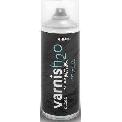 GHIANT H2O záverečný lak v spreji lesklý - 400 ml