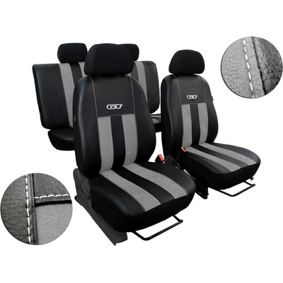 Autopoťah Pok-Ter Leather Look GT šedé
