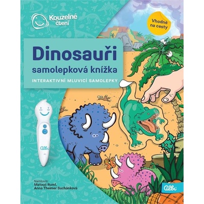 KČ Samolepková knížka Dinosauři