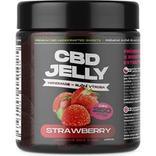 CBD Jelly jahodové želé s kanabidiolem 25 mg