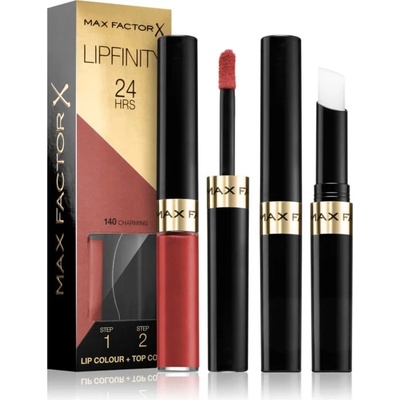 Max Factor Lipfinity Colour & Gloss rúž a lesk 140 Charming 6 ml