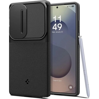 Spigen Optik Armor Case за Samsung Galaxy S25 Ultra - черен (8809971238007)