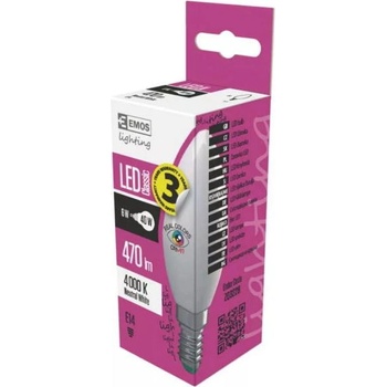 Image 1 of EMOS E14 6W 470lm ZQ3228
