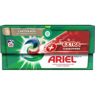 Ariel +Extra clean kapsle 26 PD