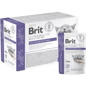 Brit Cat Gluten & Grain-Free Veterinary Diet Gastrointestinal pouch 12 x 85 г
