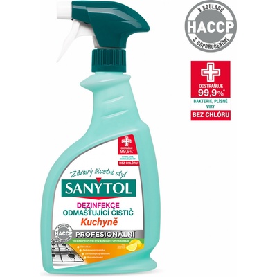 Sanytol Čistič kuchyně Professional 750 ml