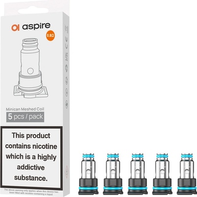 Aspire Minican Mesh Coil 0.8 ohm 5 ks