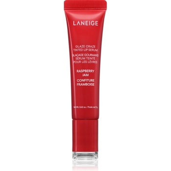 LANEIGE Glaze Craze Tinted Lip Serum тониращ балсам за устни цвят Raspberry Jam 12 гр