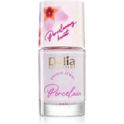 Delia Cosmetics Porcelain лак за нокти 2 в 1 цвят 06 Lilly 11ml