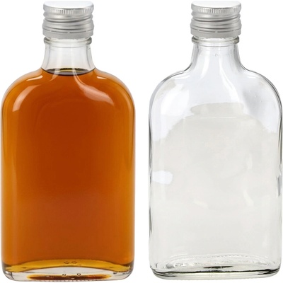 HOME Sklenená fľaša PLOSKAČKA 200ml