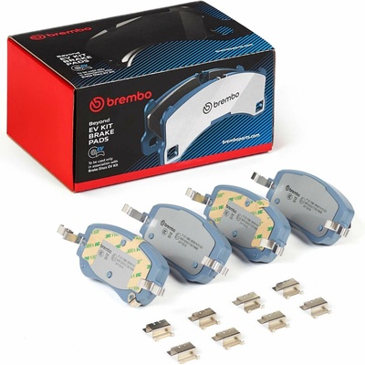 Sada brzdových platničiek, vždy 4 kusy v sade BREMBO P 23 198E (P23198E)