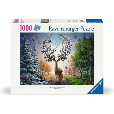 Ravensburger Kúzelný jeleň a štyri ročné obdobia 1000 dielov
