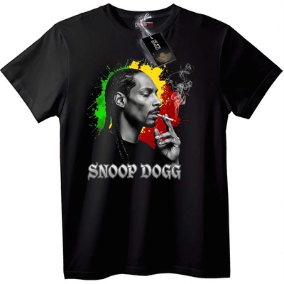 NOONEBRAND Тениска Snoop Dogg Раста - XS, White