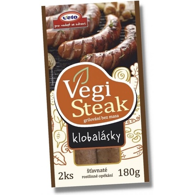 Veto Veggie Steak Klobalásky 180 g