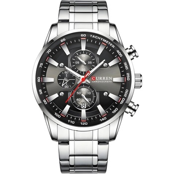 Curren Часовник curren na-14255 - Сребристо / Черно kp14255 (na-14255)