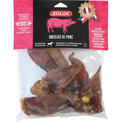 Zolux Pochúťka Bravčové uši 400 g