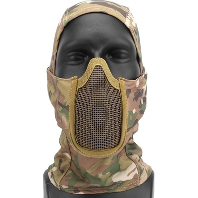 Emerson Gear Maska obličeje Shadow Warrior s kuklou Multicam